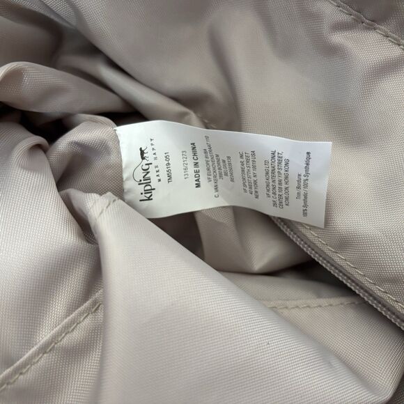 Kipling Tiffani Tote Slate Grey Crossbody Shoulder Bag Travel Commuter - Picture 10 of 10